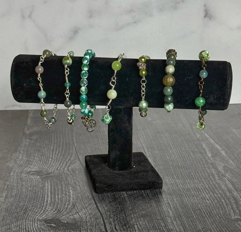 St. Patrick's Day Bracelets - Simply Rustic Jewelry