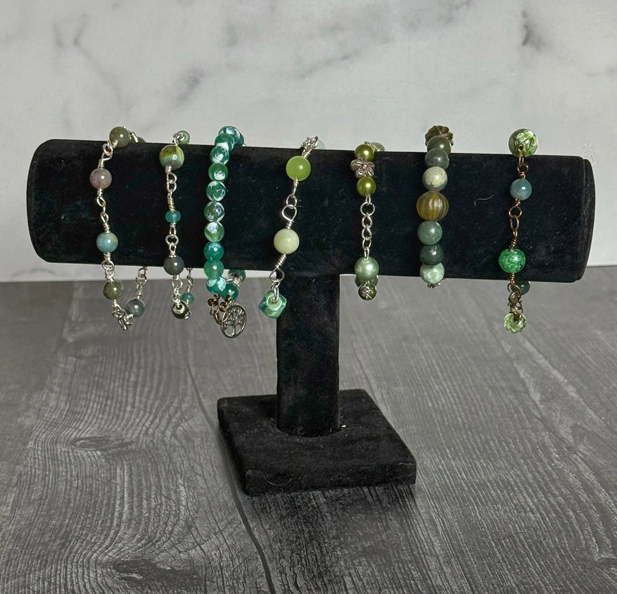 St. Patrick's Day Bracelets - Simply Rustic Jewelry