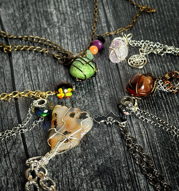 Halloween Necklaces - Simply Rustic Jewelry