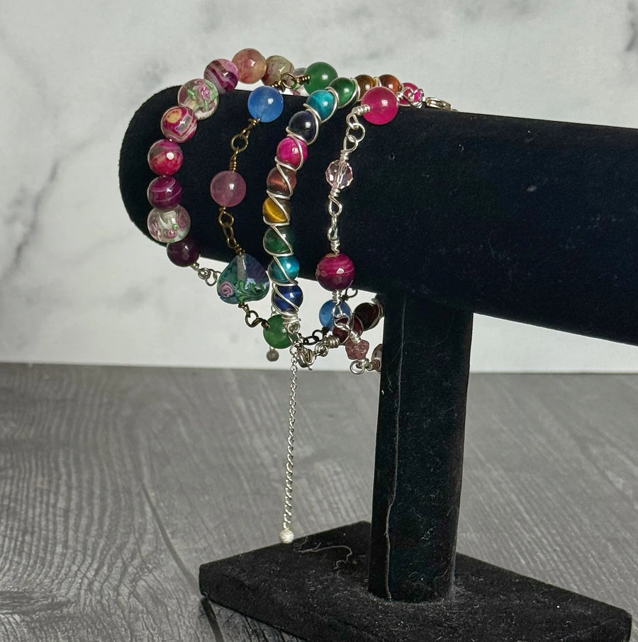 Valentine's Day Themed Bracelets - Simply Rustic Jewelry