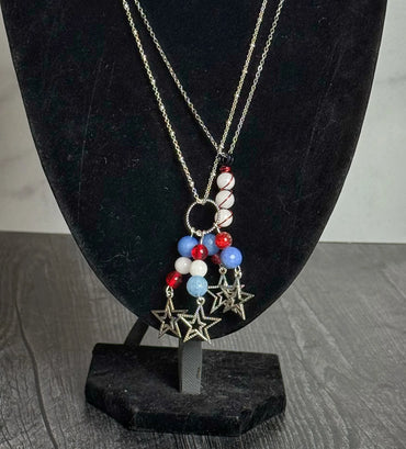 4th of July Themed Necklaces - Simply Rustic Jewelry