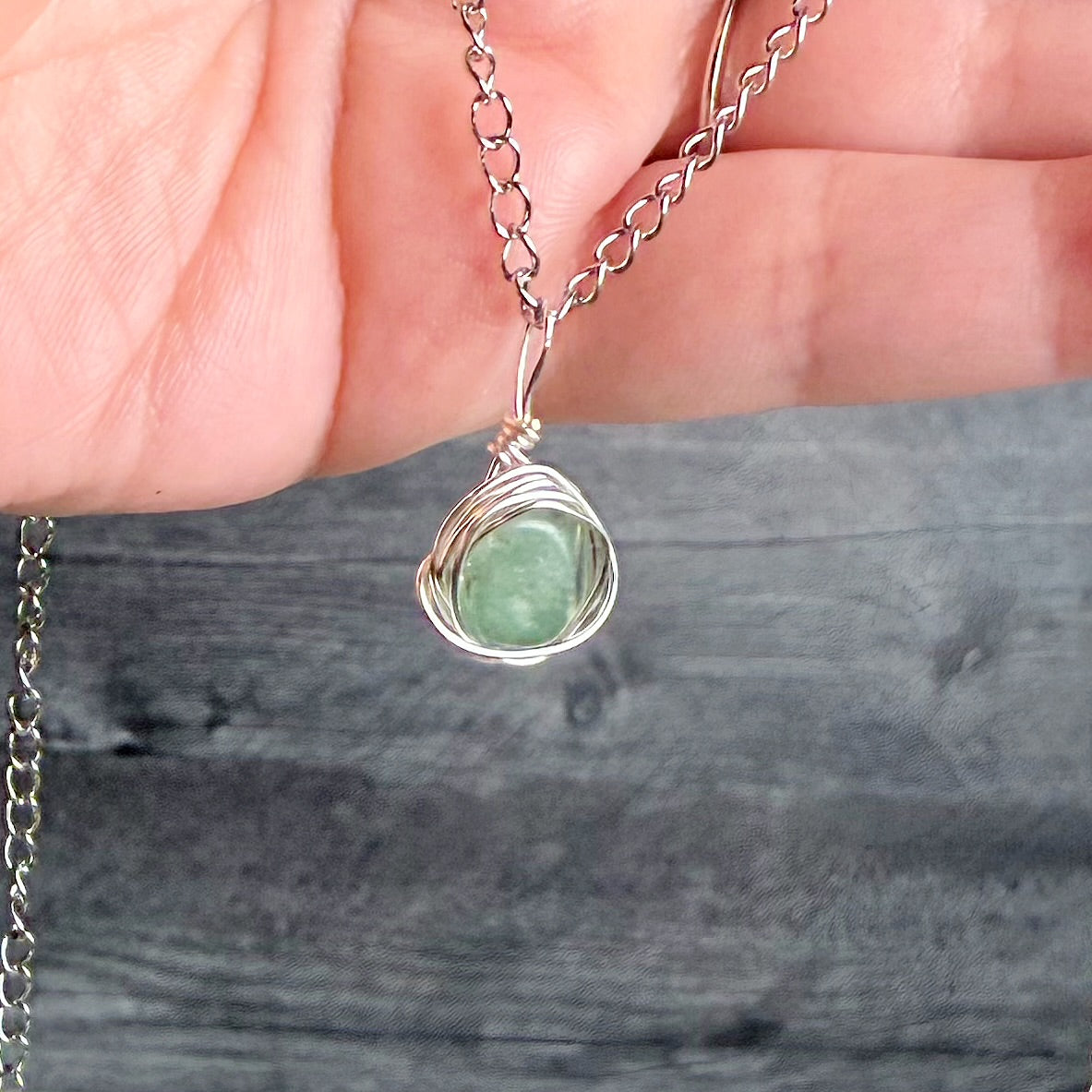 Emerald Tides Collection - Matching Aventurine and Moss Agate Jewelry Set