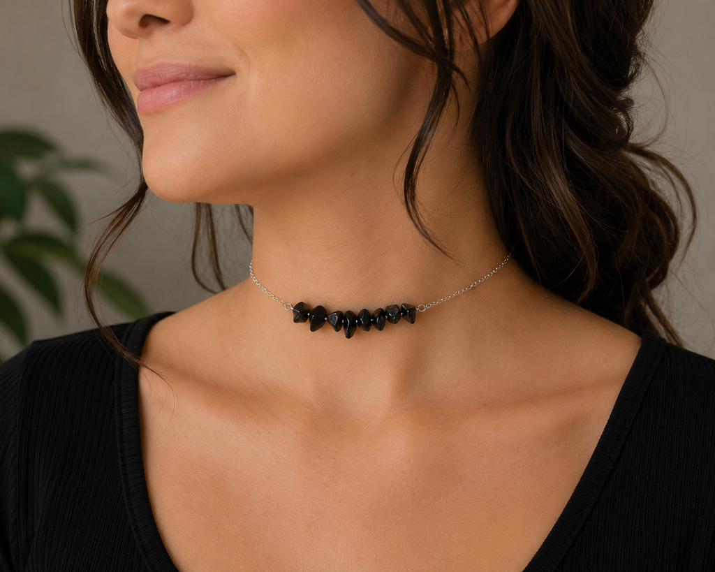 Obsidian Dreams Collection - Matching Obsidian Necklace and Bracelet