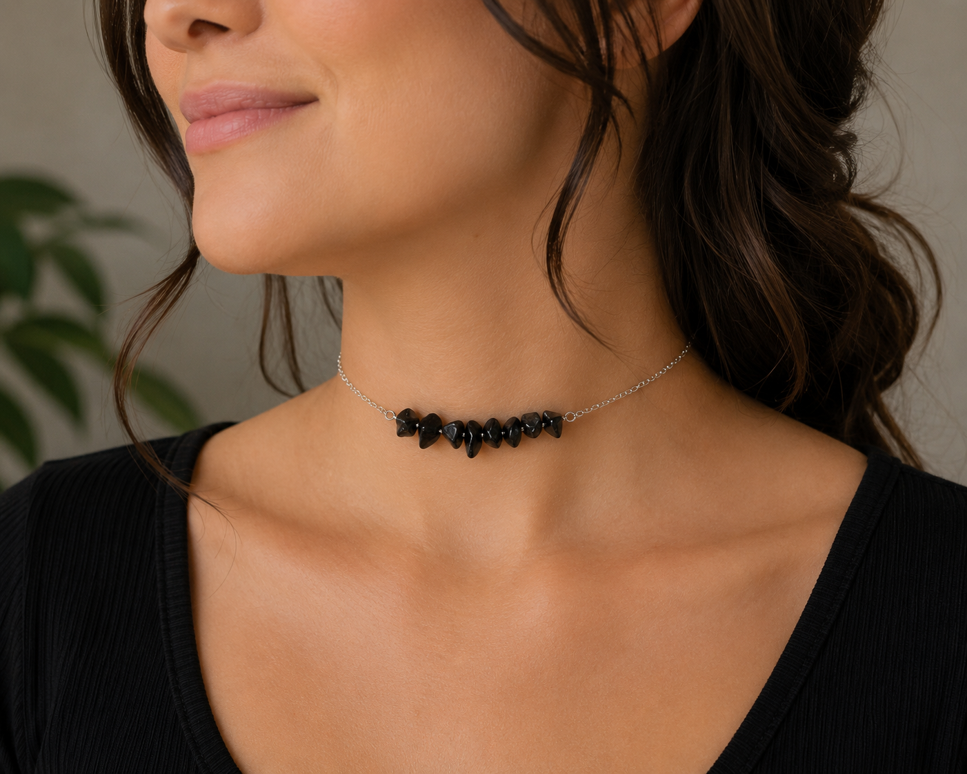 Obsidian Dreams Collection - Matching Obsidian Necklace and Bracelet