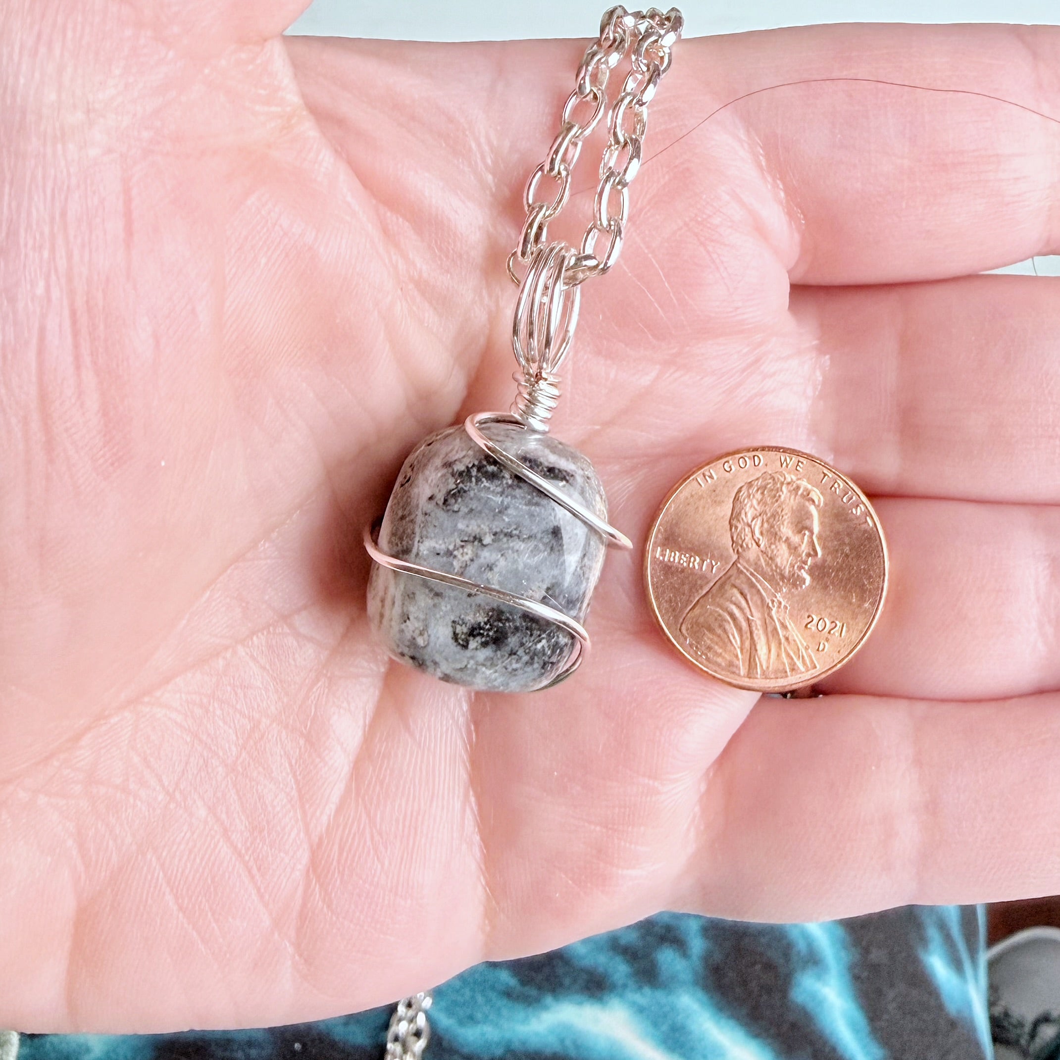 Winter Breeze Collection - Matching Sodalite Necklace and Bracelet