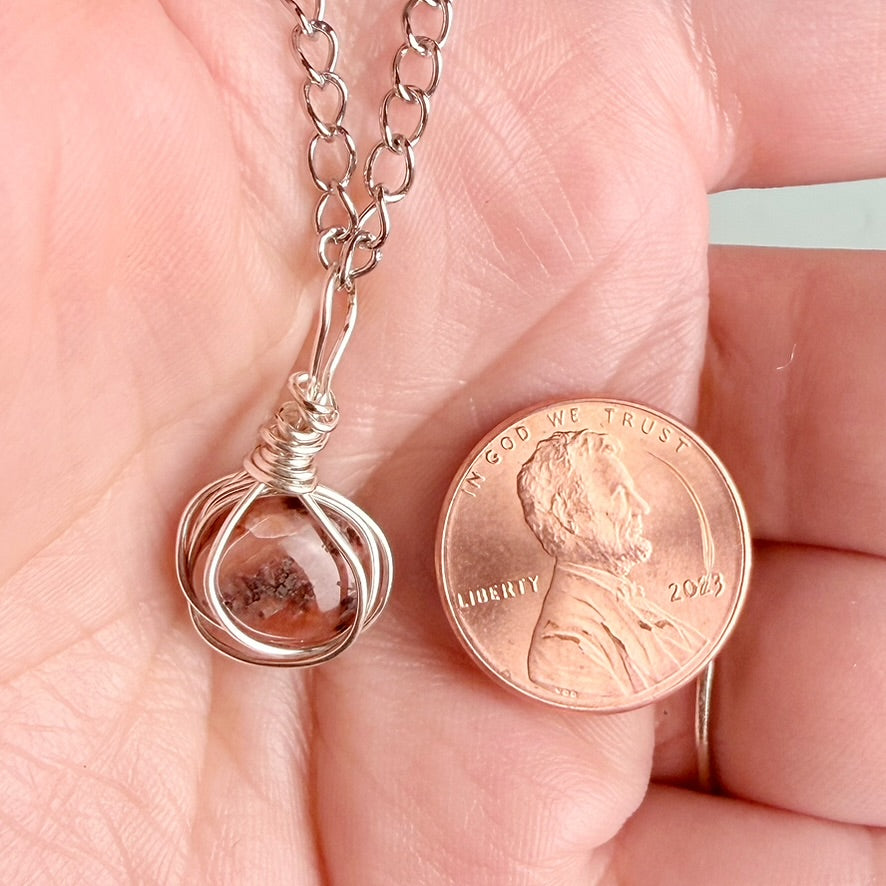 Nector - Handmade Wire Wrapped Carnelian Necklace