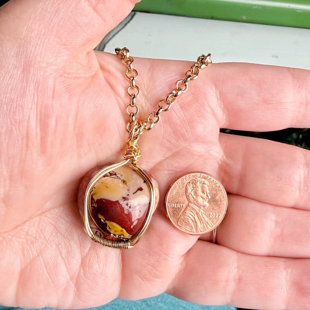 Fiery Foliage Collection -Matching Necklace and Bracelet Set