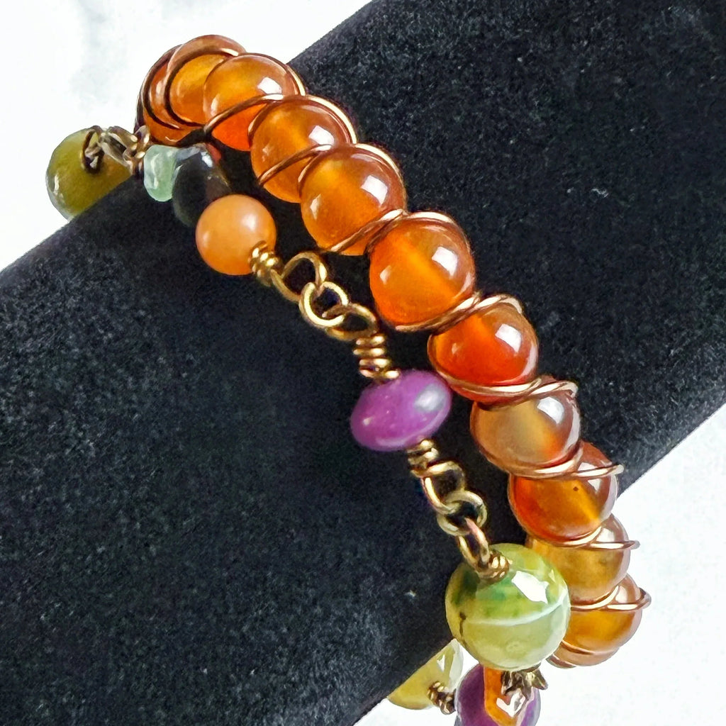 Hallow's Eve Willows Bracelet Stack - Simply Rustic Jewelry