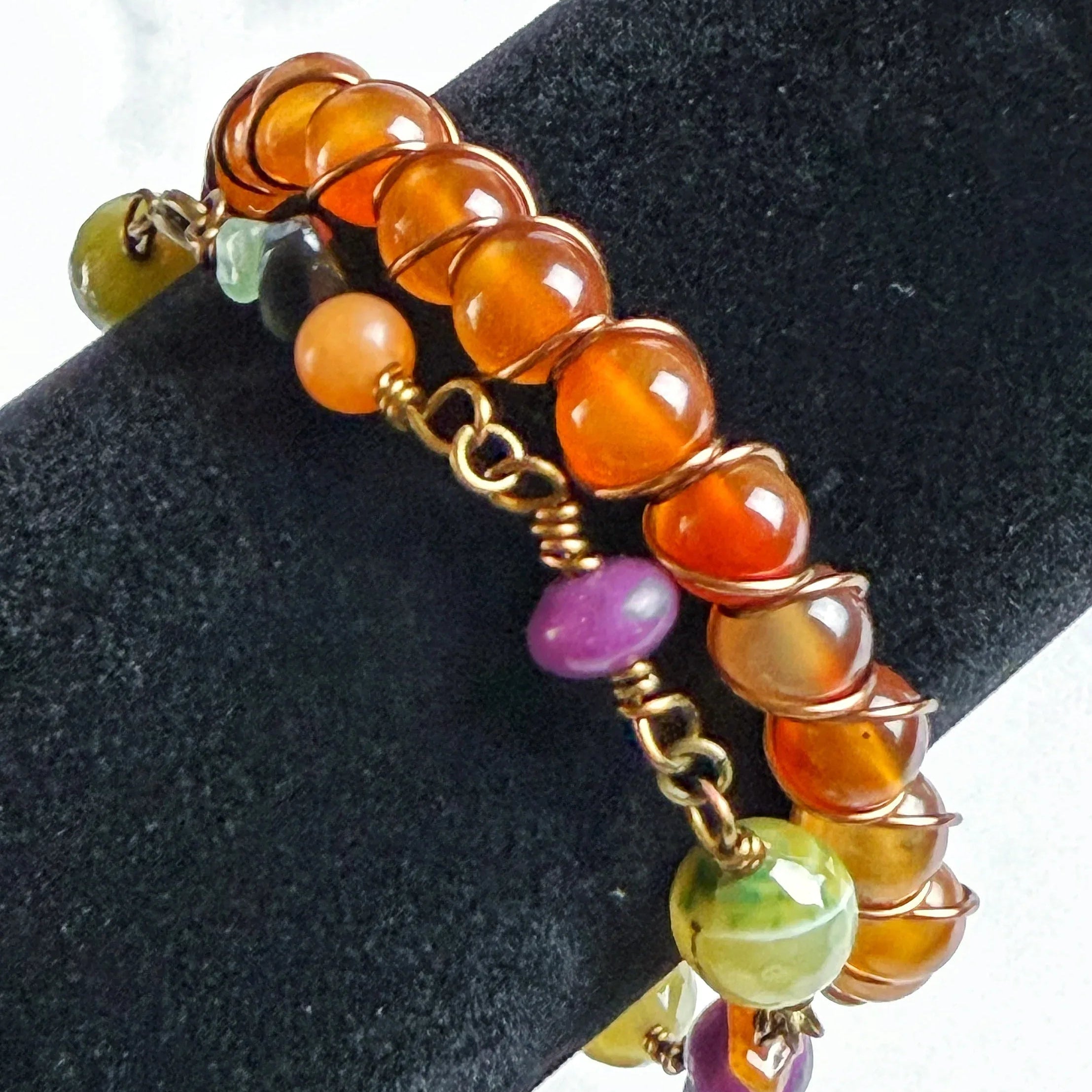 Hallow's Eve Willows Bracelet Stack - Simply Rustic Jewelry