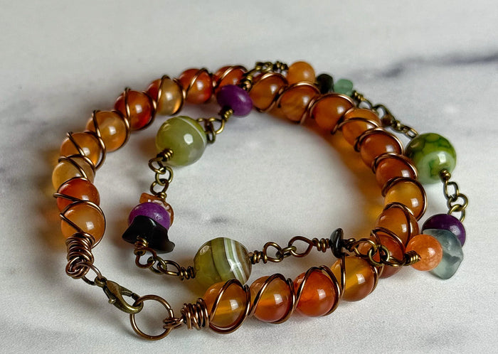 Hallow's Eve Willows Bracelet Stack - Simply Rustic Jewelry