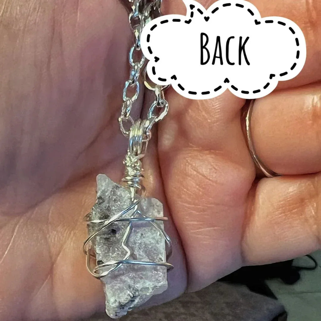 Pop of Color Collection -Matching Lapidolite Necklace and Tiger's Eye Bracelet Set - Simply Rustic Jewelry