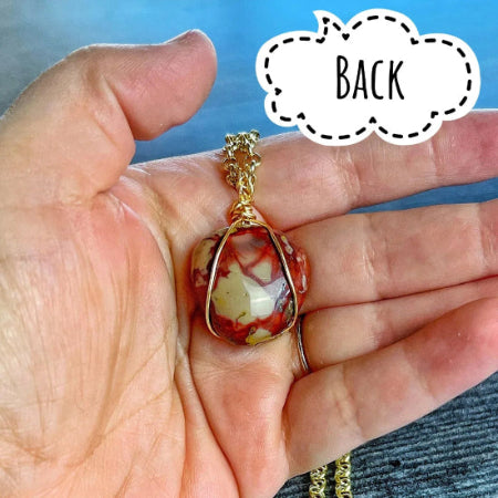 Fiery Foliage Collection -Matching Necklace and Bracelet Set - Simply Rustic Jewelry