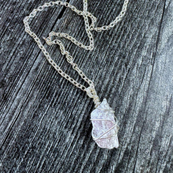 Pop of Color Collection -Matching Lapidolite Necklace and Tiger's Eye Bracelet Set - Simply Rustic Jewelry